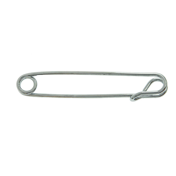 Plain Stock Tie Pin 2-1/2" Platinum Plated - The In Gate
