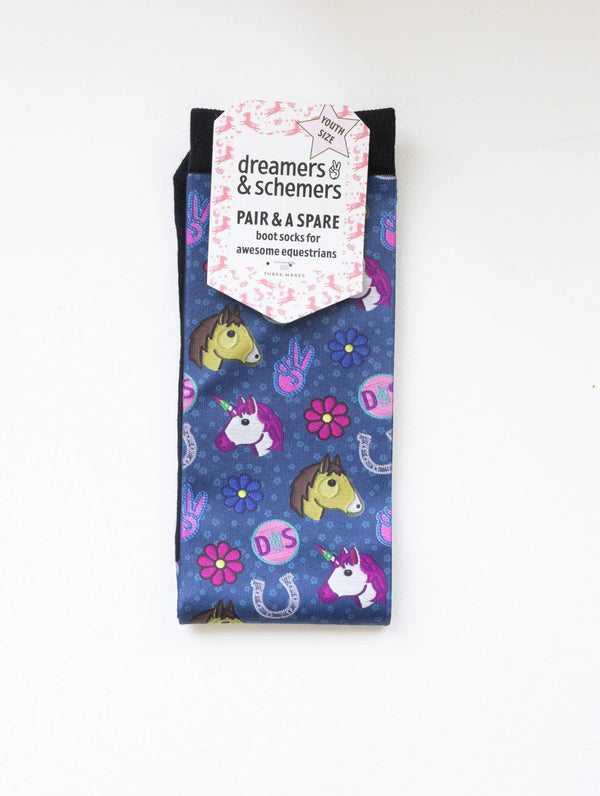 Patch Perfect Youth Pair & a Spare Socks