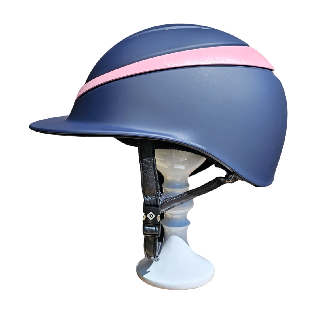 My Halo CX Luxe, with MIPS, Matte Navy/Baby Pink Halo - Size 58 or 7 1/8 - The In Gate
