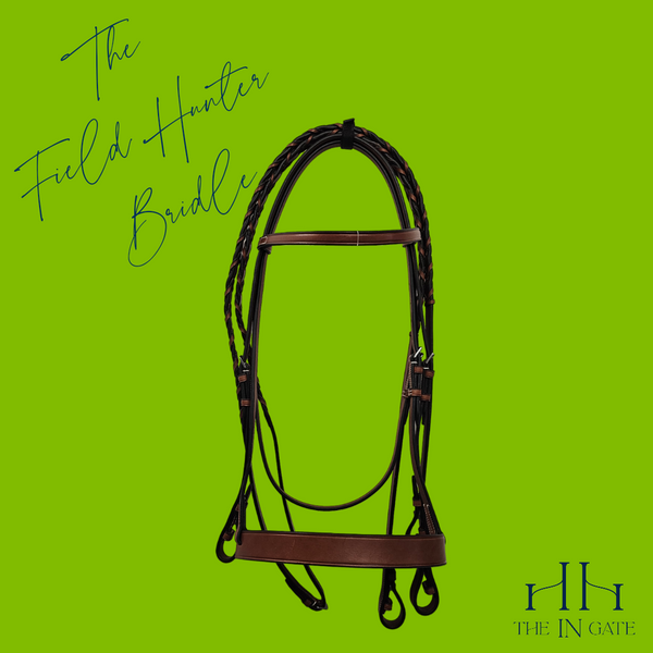 The In Gate Field Hunter Bridle with Laced Reins™