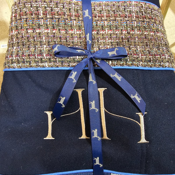 Navy Wool Dress Sheet - Fully Custom - The In Gate