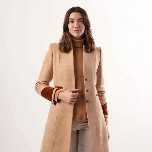 Oxford Amber Wool Coat