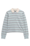 Ashwell Stripe Cotton Jersey Polo