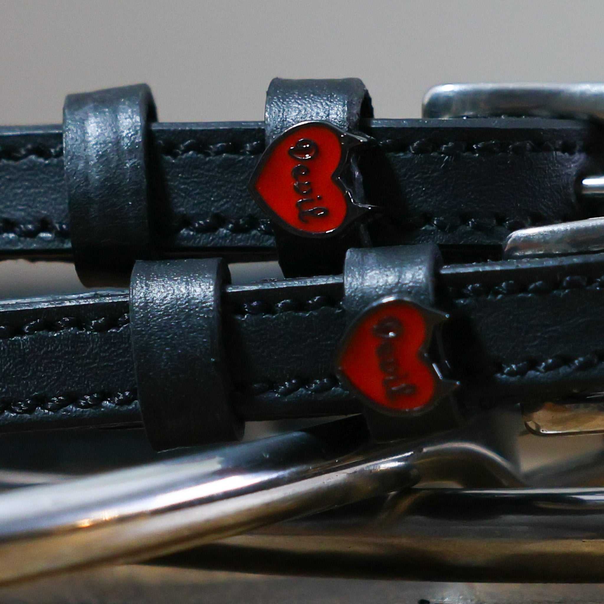 Devil Heart Spur Straps
