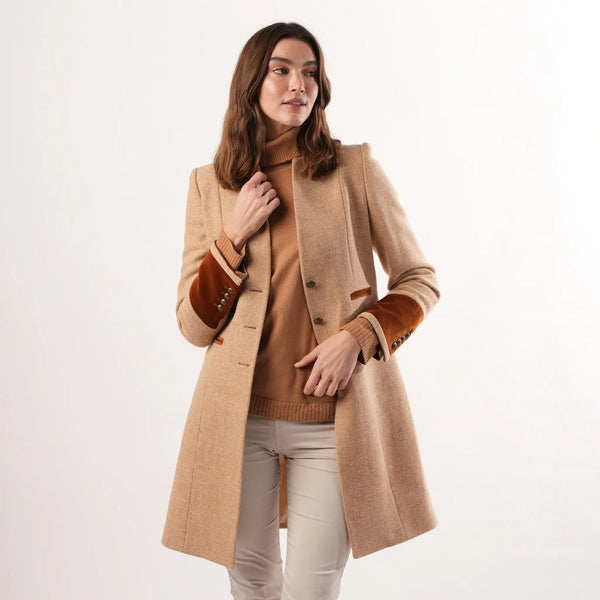 Oxford Amber Wool Coat