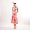 Jungle Toile Red Dress