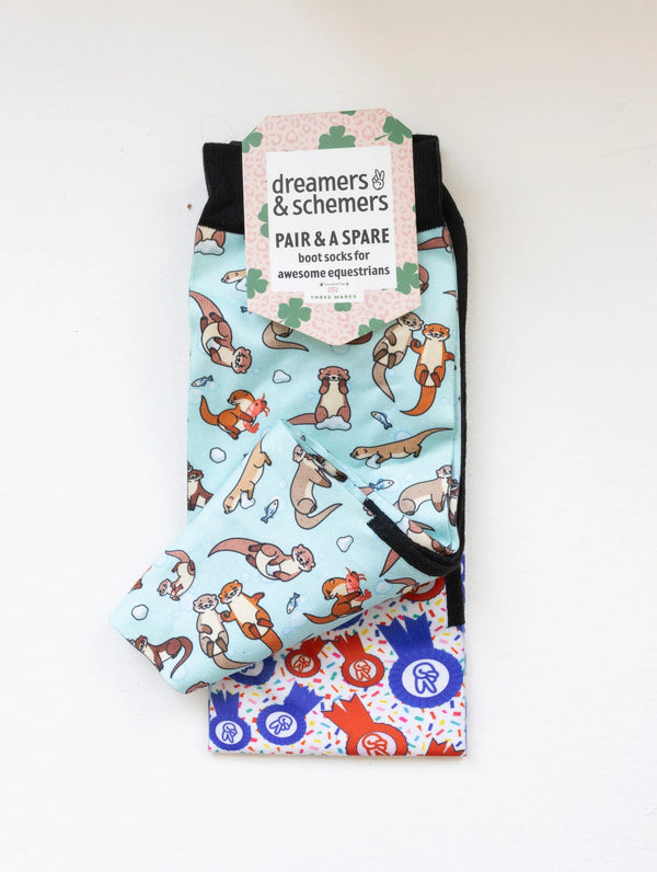 Otter-ly Adorable Pair & a Spare Socks
