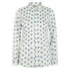 Aemelia Peakcock Pleated Blouse