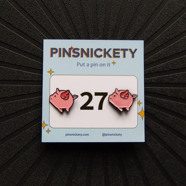 Flying Pig Pins