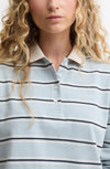Ashwell Stripe Cotton Jersey Polo