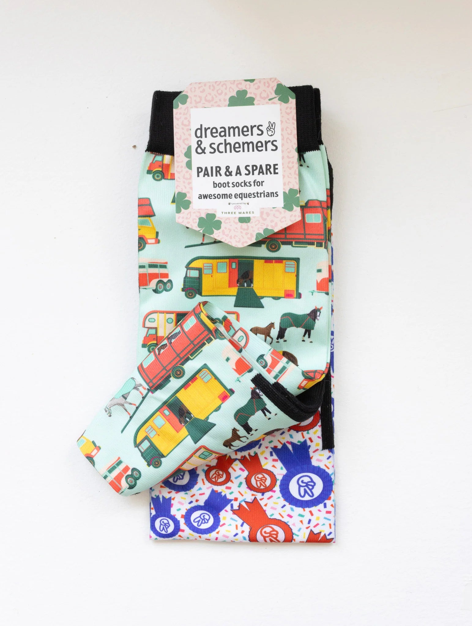 The Pony Island Retro Trailers Pair & a Spare Socks