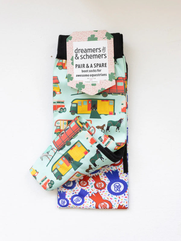 The Pony Island Retro Trailers Pair & a Spare Socks
