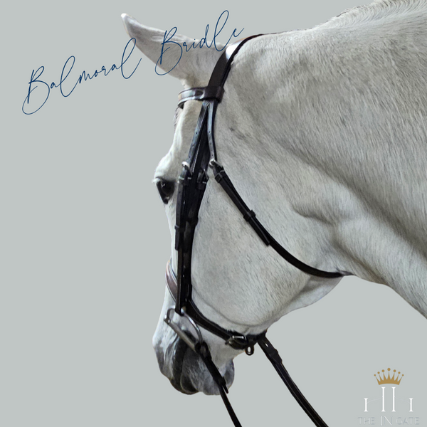 The In Gate Balmoral Bridle™ with Laced Reins