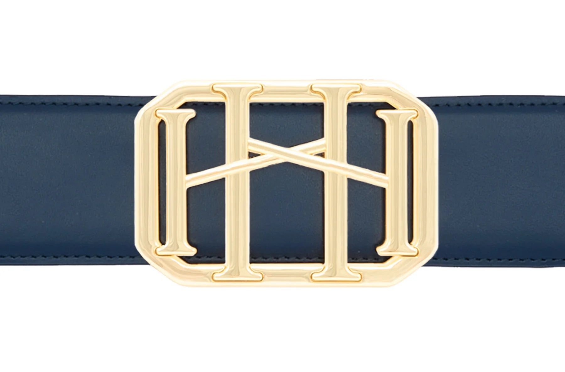THE EQUESTRIAN BELT BY HEUREUX XII IN NAVY - The In Gate