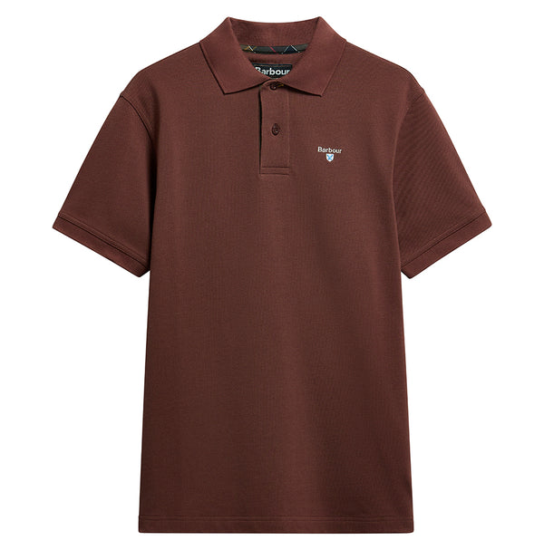 Tartan Pique Tailored Polo Shirt
