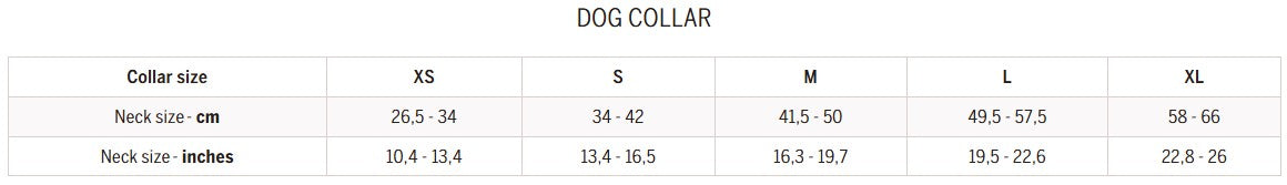 BUTET Leather Dog Collar