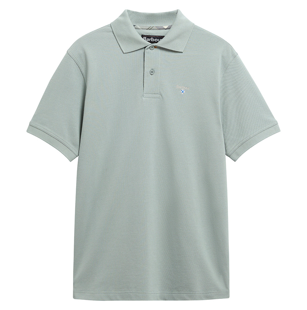 Tartan Pique Tailored Polo Shirt