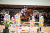 Grand Prix Ladies EQJ 3 Button Show Coat, NY Tech Fabric, Cadet Blue