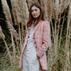 Evelyn Blush Coat