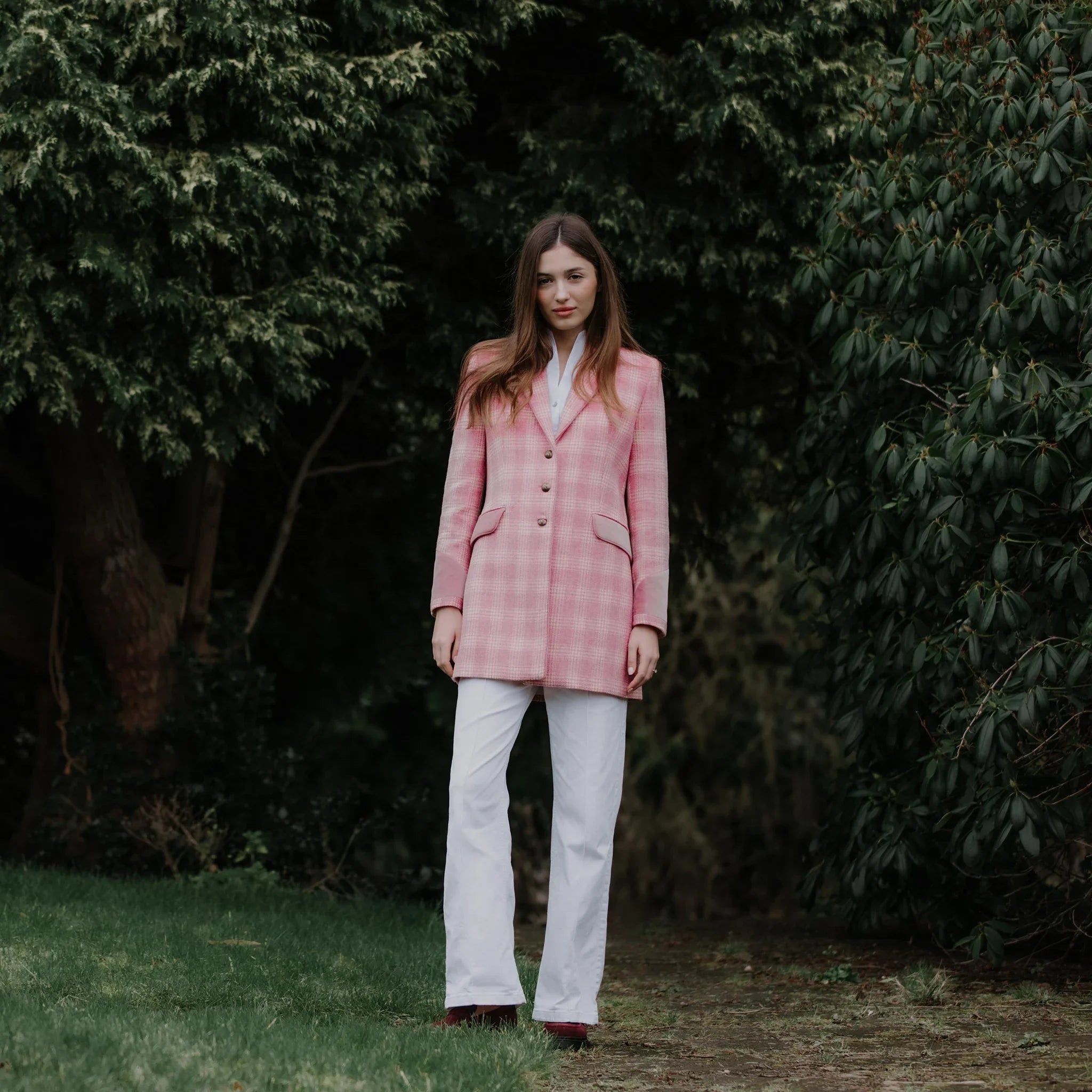 Evelyn Blush Coat