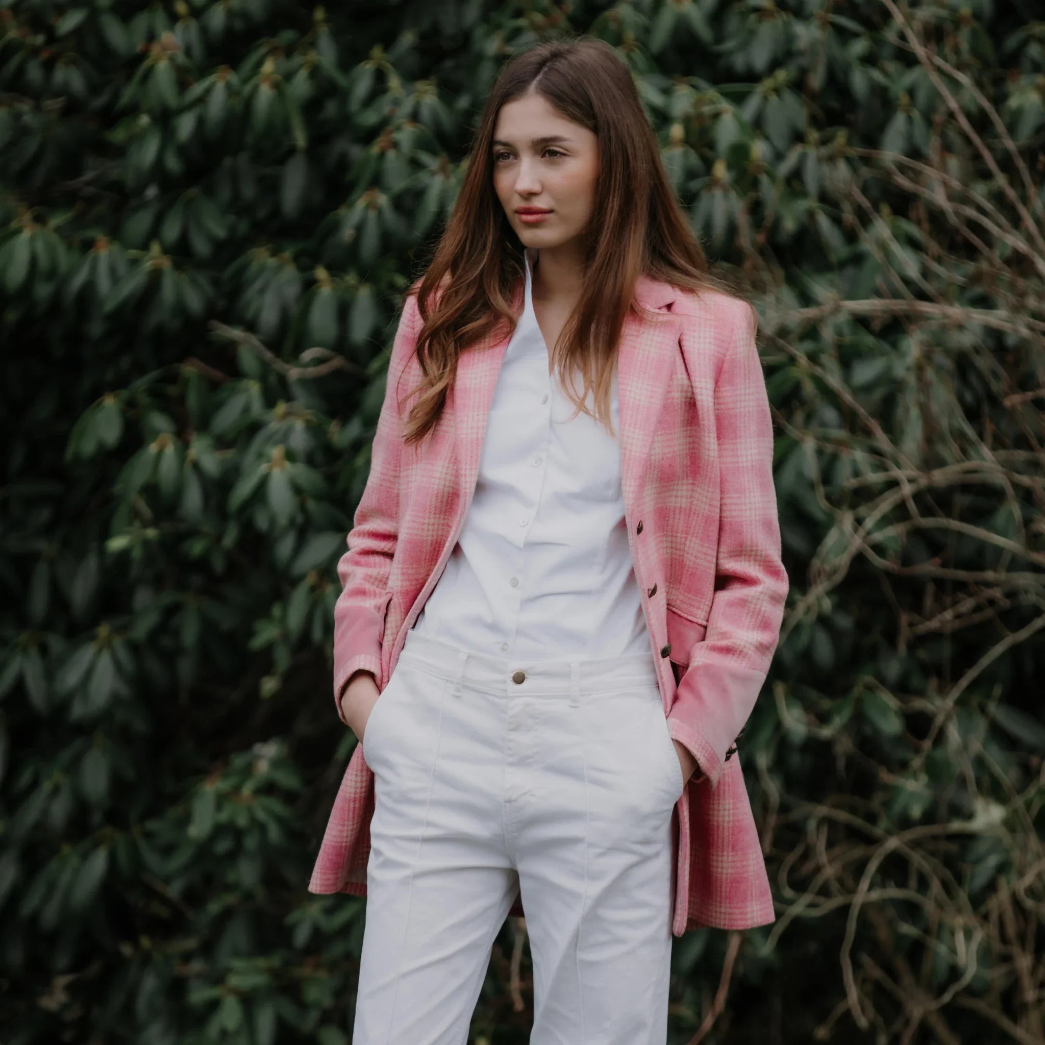 Evelyn Blush Coat