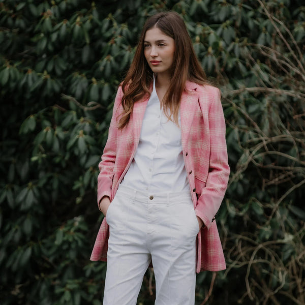 Evelyn Blush Coat