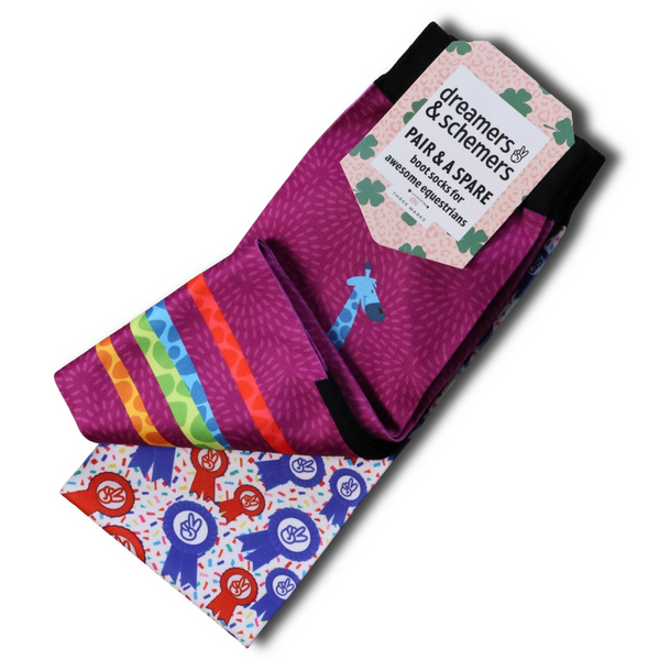 Giraffe Attack Youth Pair & a Spare Socks