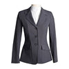 Grand Prix Ladies EQJ 3 Button Show Coat, NY Tech Fabric, Black
