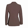 Grand Prix Ladies EQJ 3 Button Show Coat, NY Tech Fabric, Chocolate