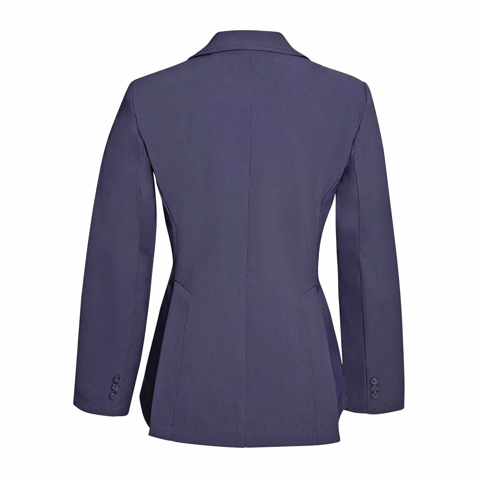 Grand Prix Ladies EQJ 3 Button Show Coat, NY Tech Fabric, Navy