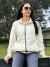 Paddock Zip-Front Sweatshirt