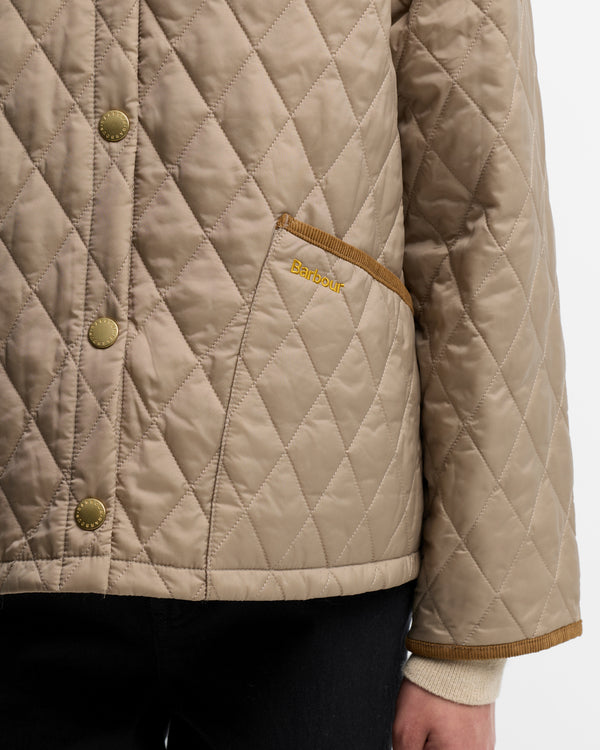Barbour Icons Cropped Liddesdale Quilted Jacket