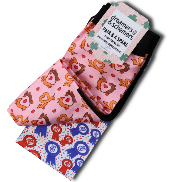 Long Dogs Pair & A Spare Socks