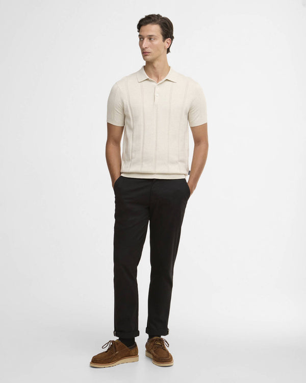 Wellburn Knitted Polo Shirt