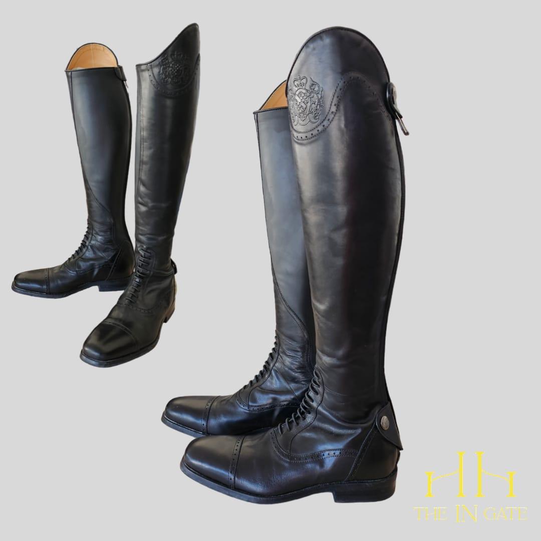 Alberto Fasciani Field Boots - 33604 - Black - Size 37N - FINAL SALE - The In Gate