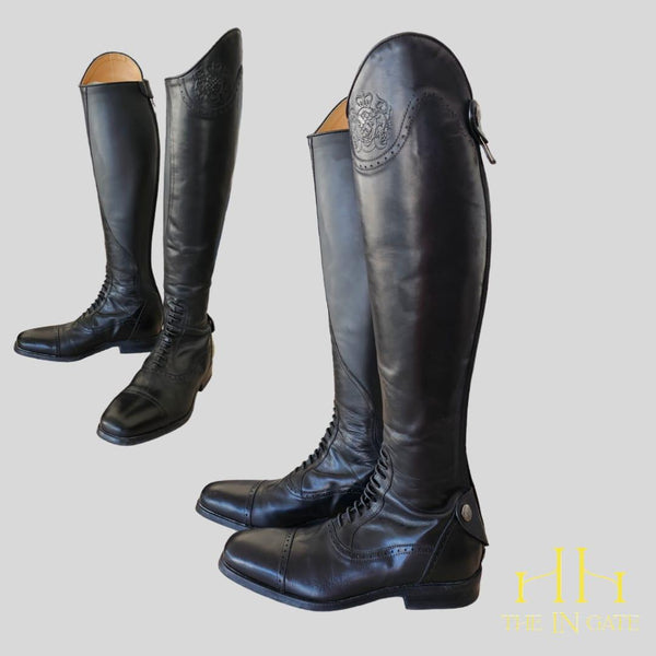 Alberto Fasciani Field Boots - 33604 - Black - Size 37N - FINAL SALE