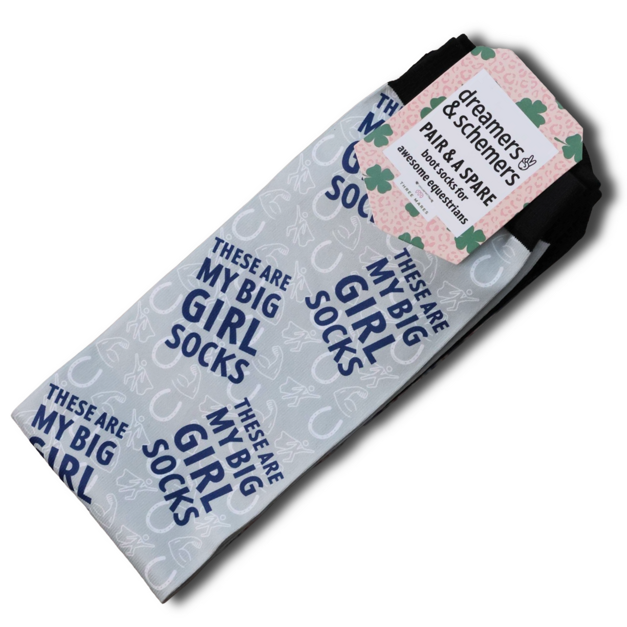 Big Girl Socks Pair & A Spare Socks