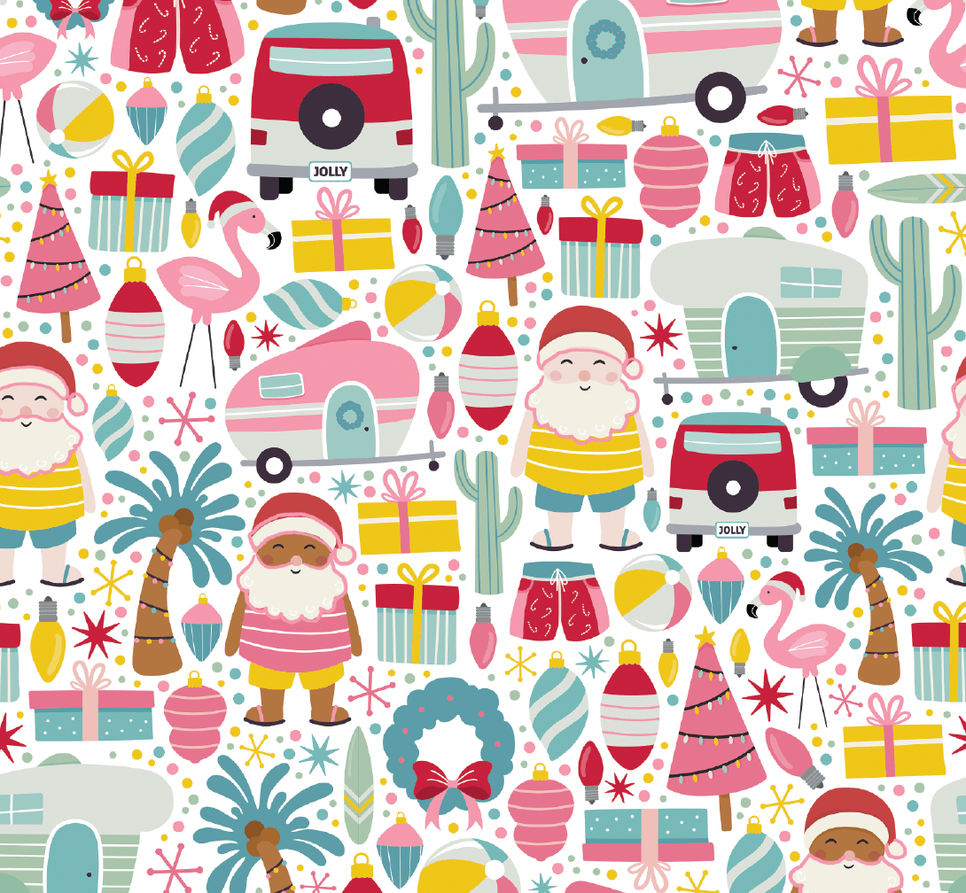 Deck the Palms Pair & A Spare Socks