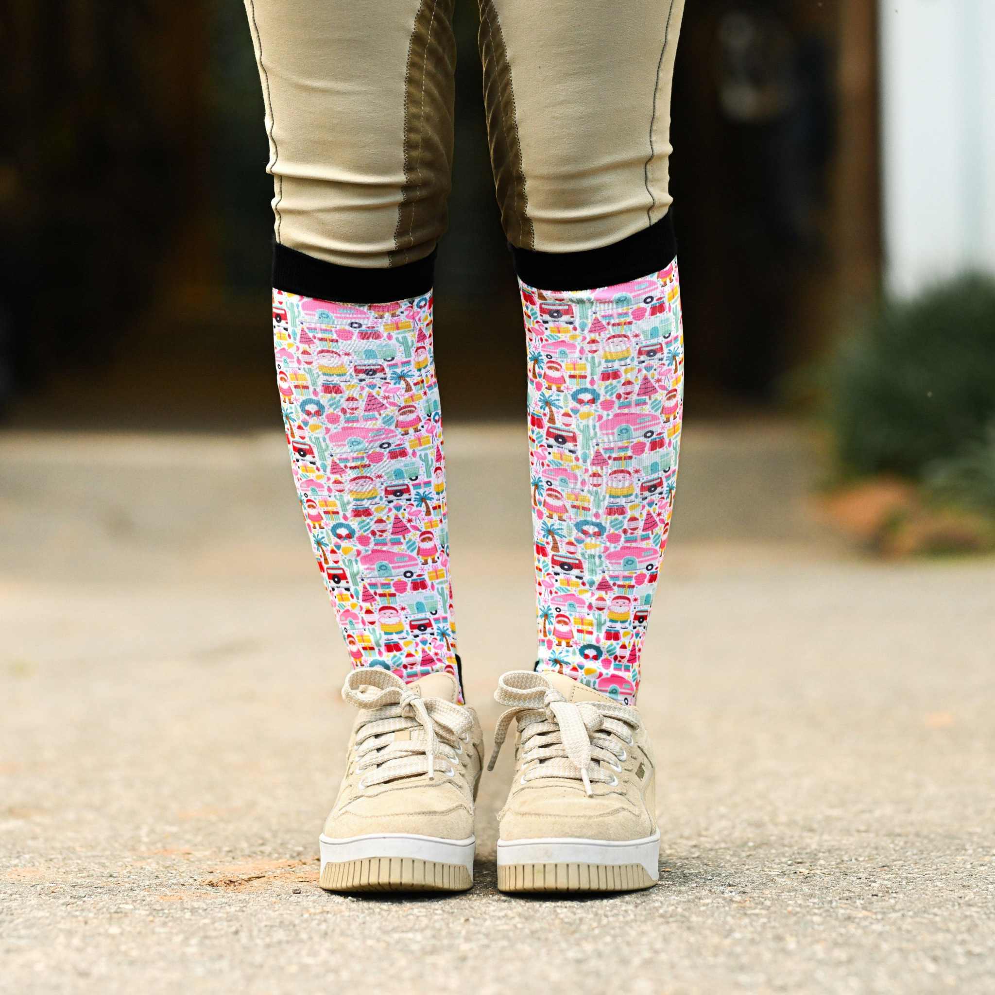 Deck the Palms Pair & A Spare Socks