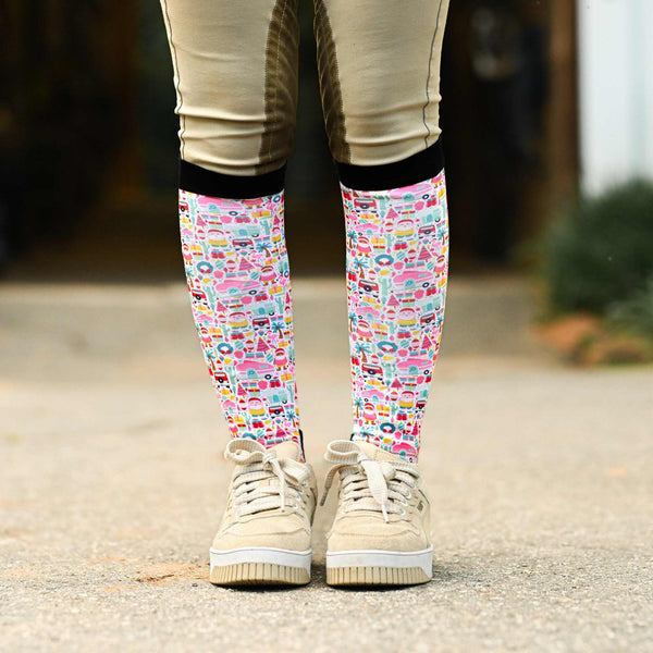 Deck the Palms Pair & A Spare Socks