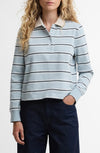 Ashwell Stripe Cotton Jersey Polo