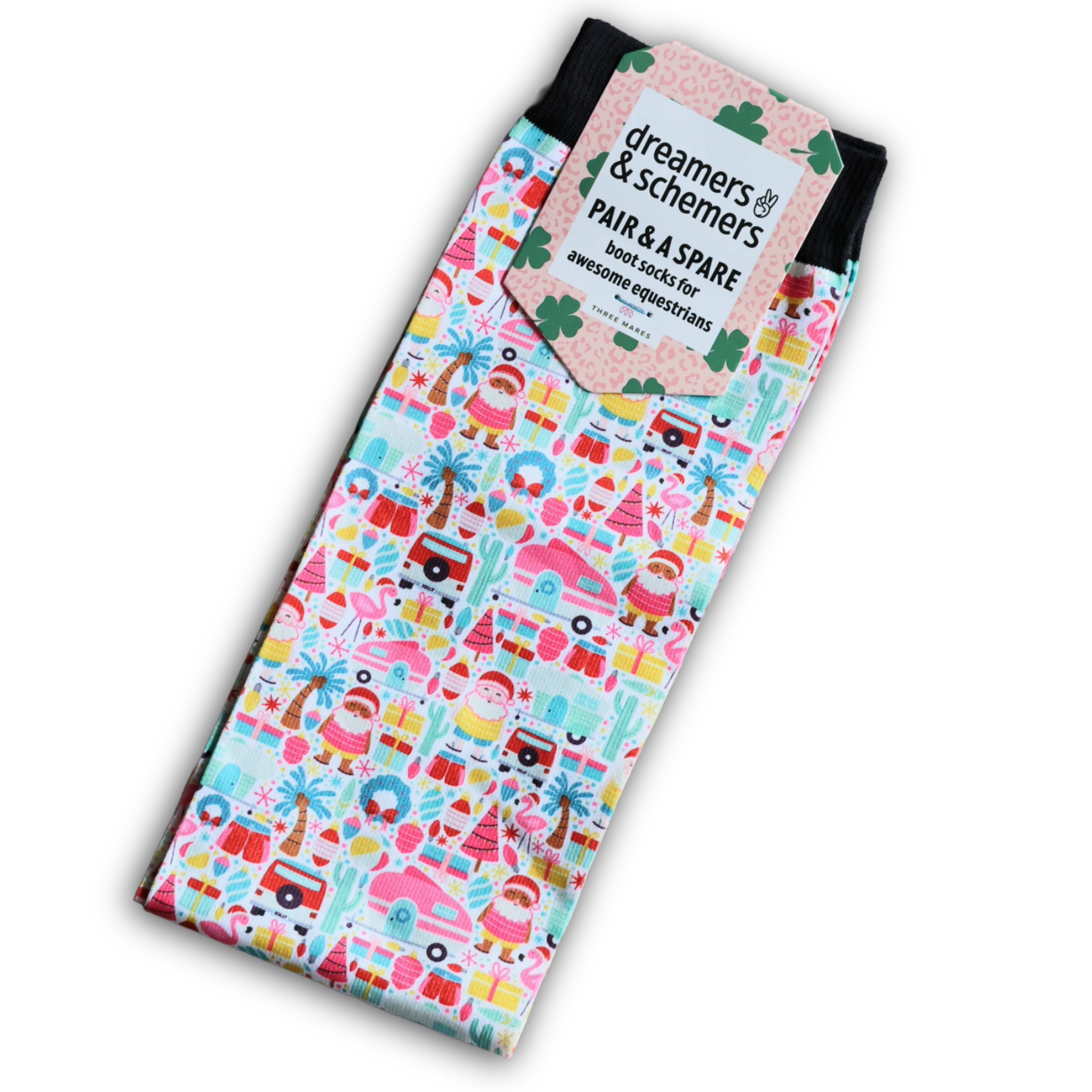 Deck the Palms Pair & A Spare Socks