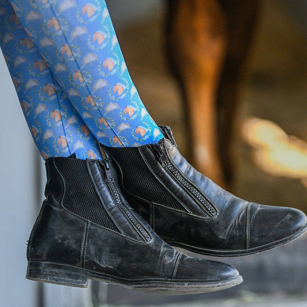 Derby Blue Pair & a Spare Socks