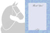 Horse Thank You Card: Horse, Dee Bit & Ribbon! - The In Gate