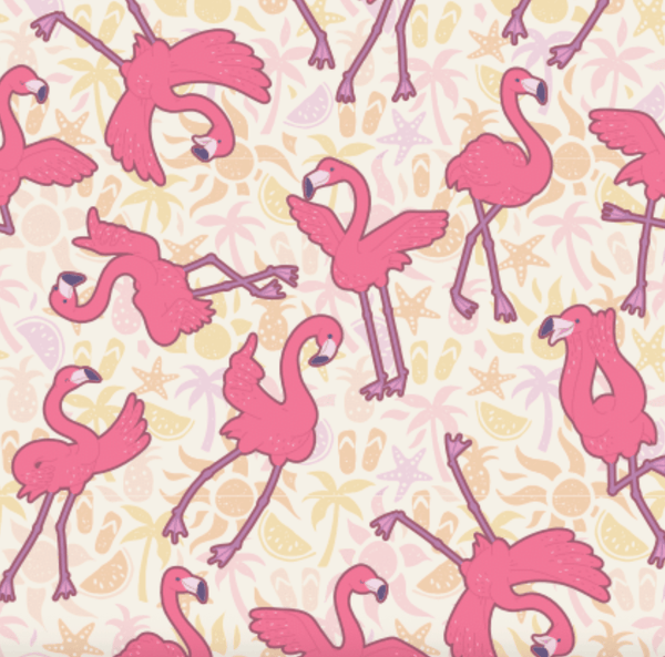 Flamingo Dance Pair & A Spare Socks