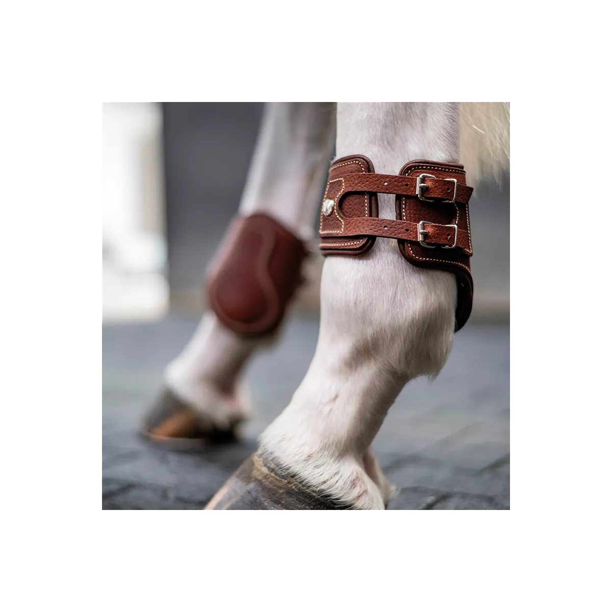 BUTET Leather Back Boots