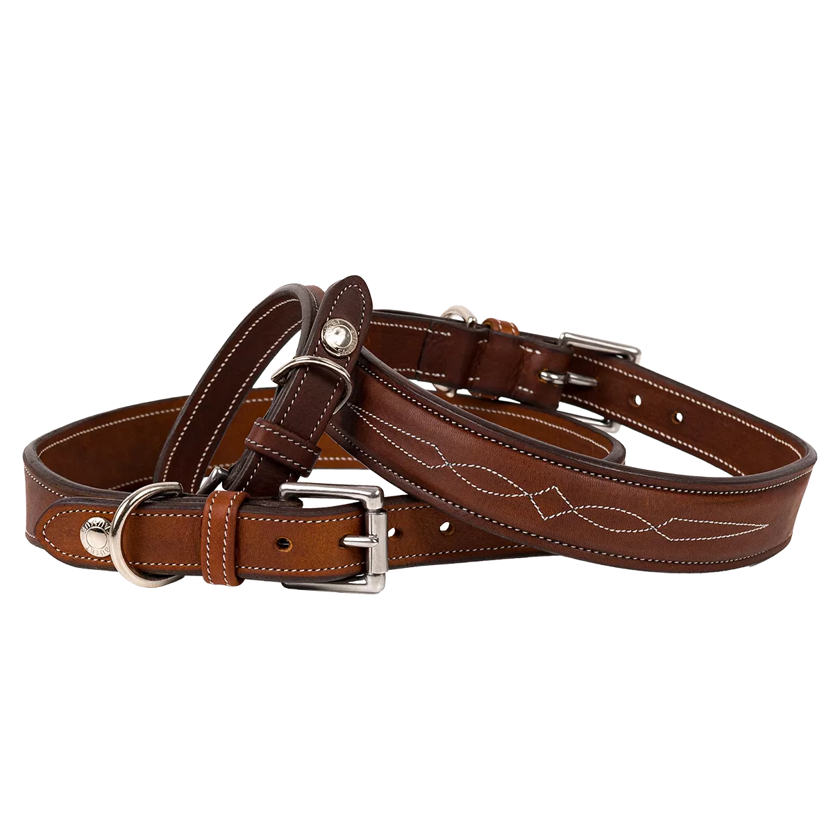 BUTET Leather Dog Collar