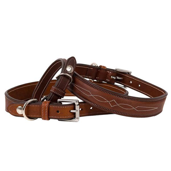BUTET Leather Dog Collar