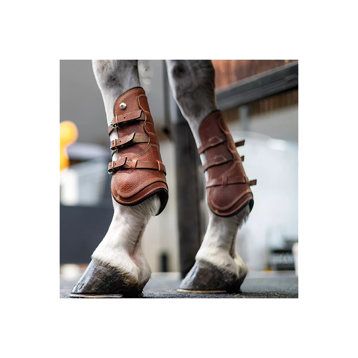BUTET Leather Front Boots