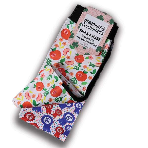 Life's a Peach Pair & A Spare Socks